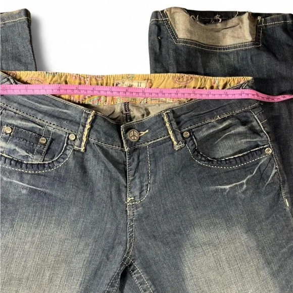 Classic Blue Flare Jeans - Picture 6 of 7